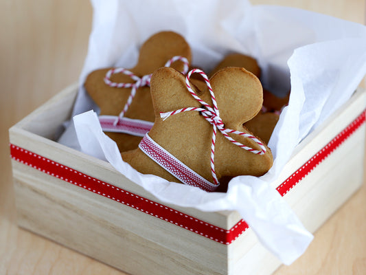 Baking Gingerbread Men for Christmas