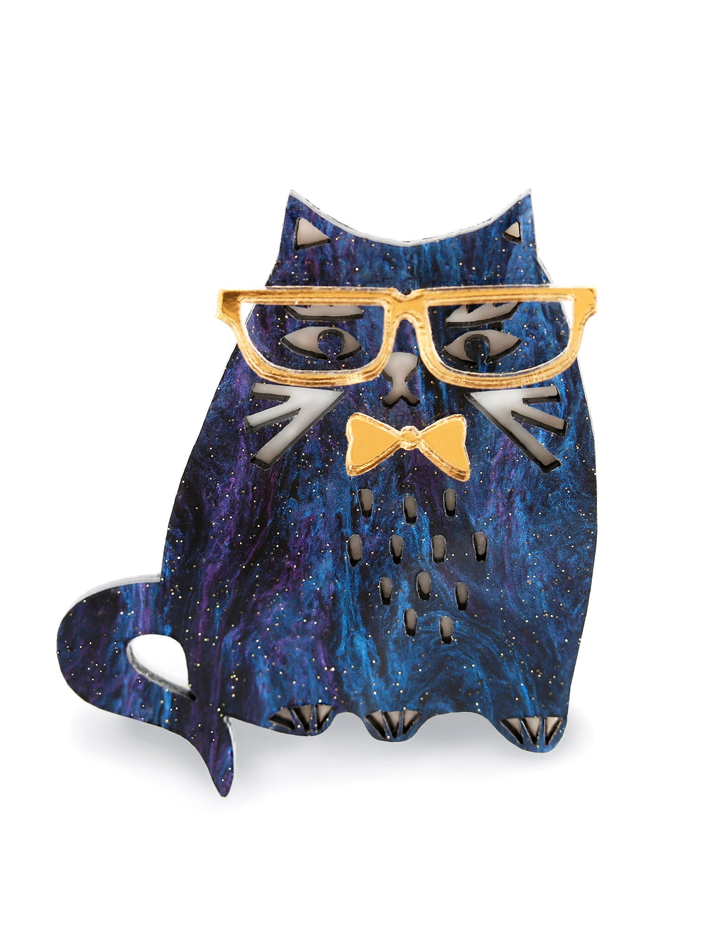 Night Cat Brooch